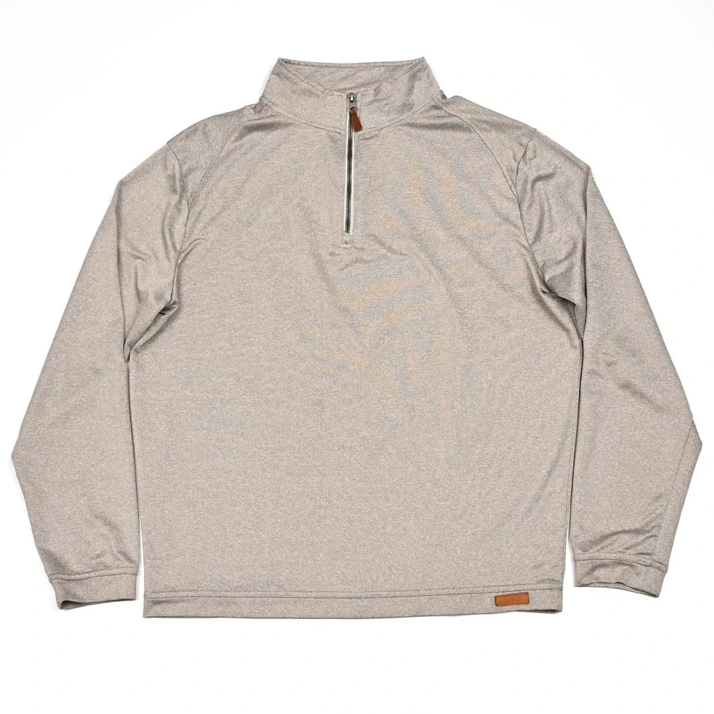 Rafter C Men's 1/4 Quarter-Zip Pullover Lightweight Western Cowboy Golf Medium‎